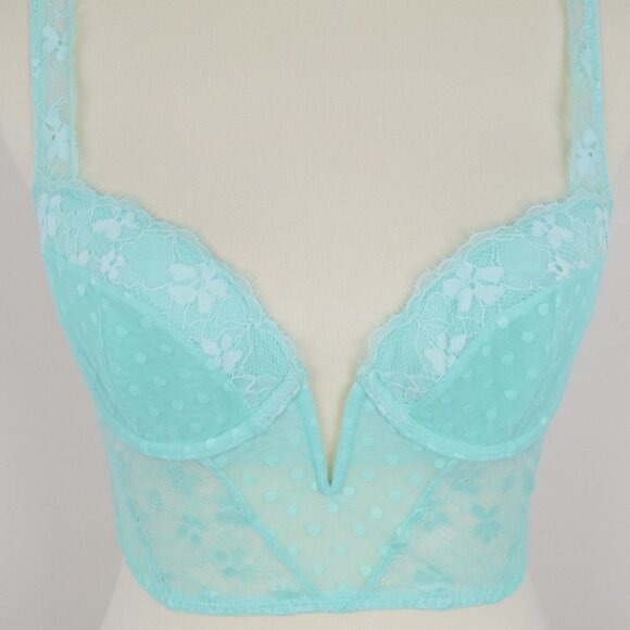 nwt VS very sexy lace bustier corset crop top - Picture 6 of 7